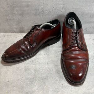 Hanover LB Sheppard Shell Cordovan Leather Bluchers Oxford Derby Shoes Men 11.5D